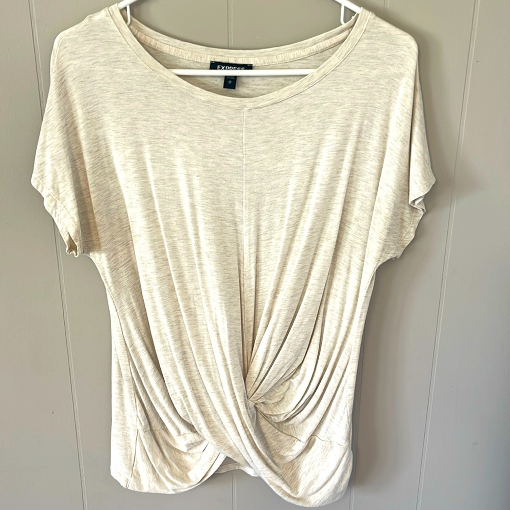 Crossover front T-shirt